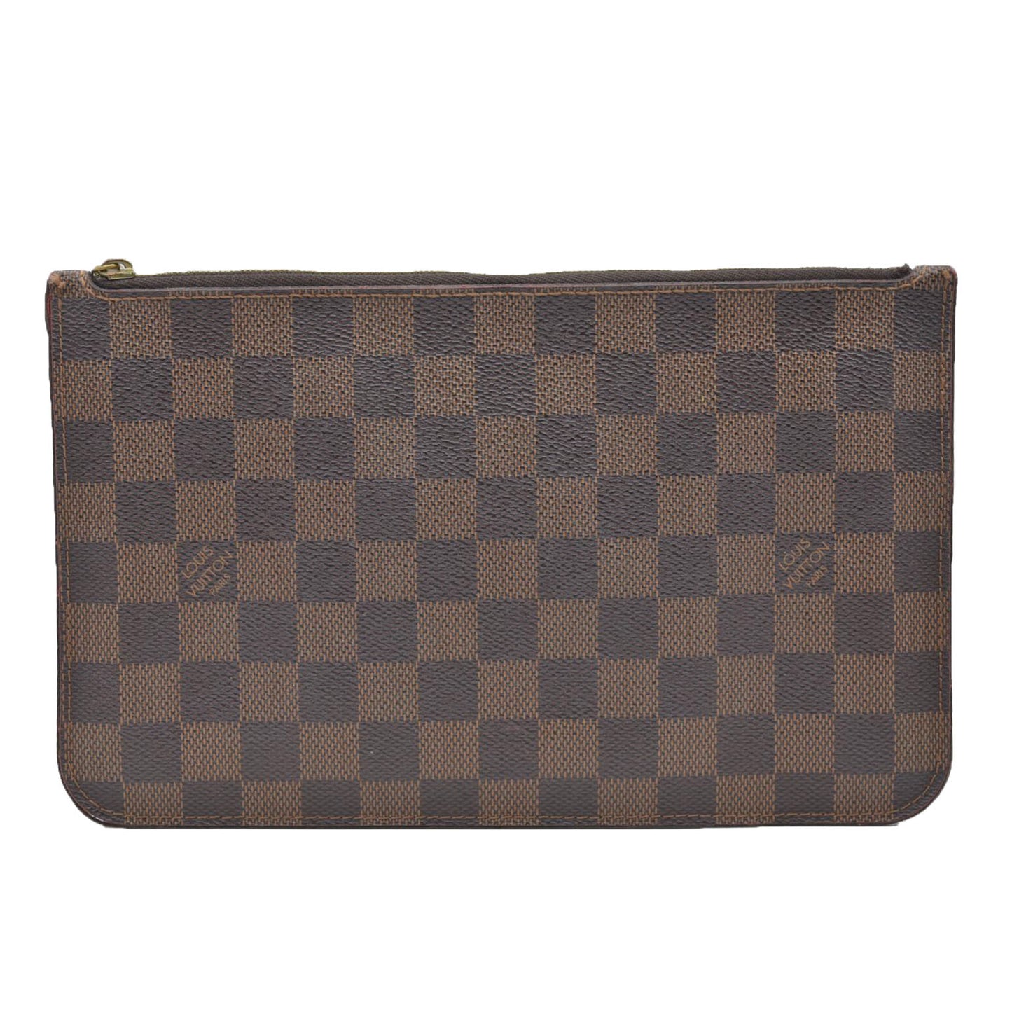 Louis Vuitton  Damier Ebene Neverfull MM GM Pochette (no strap)