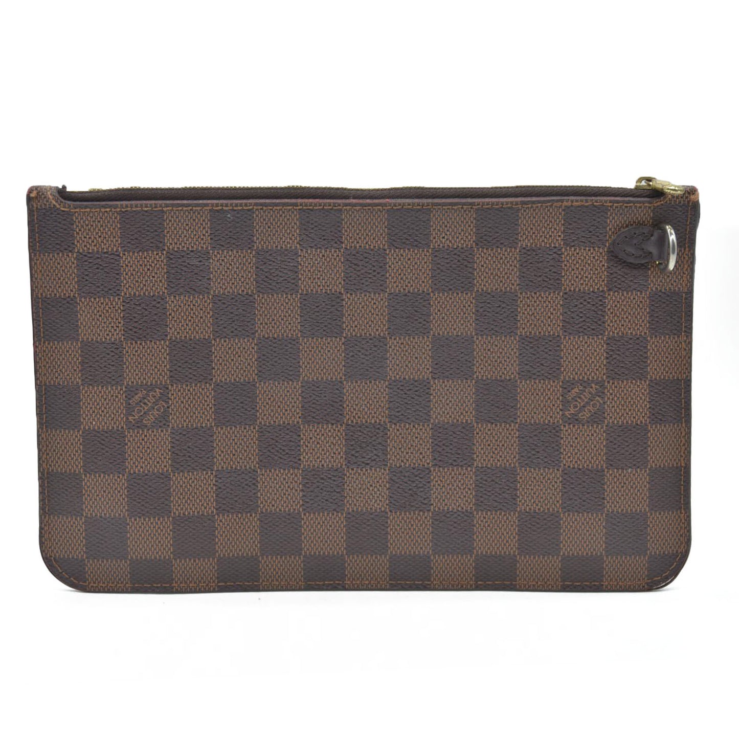 Louis Vuitton  Damier Ebene Neverfull MM GM Pochette (no strap)