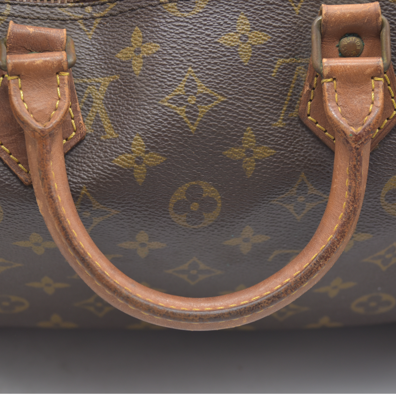 $1730 Louis Vuitton  Monogram Speedy 35 SD Vintage