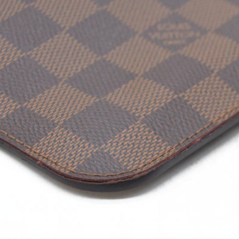 Louis Vuitton  Damier Ebene Neverfull MM GM Pochette (no strap)