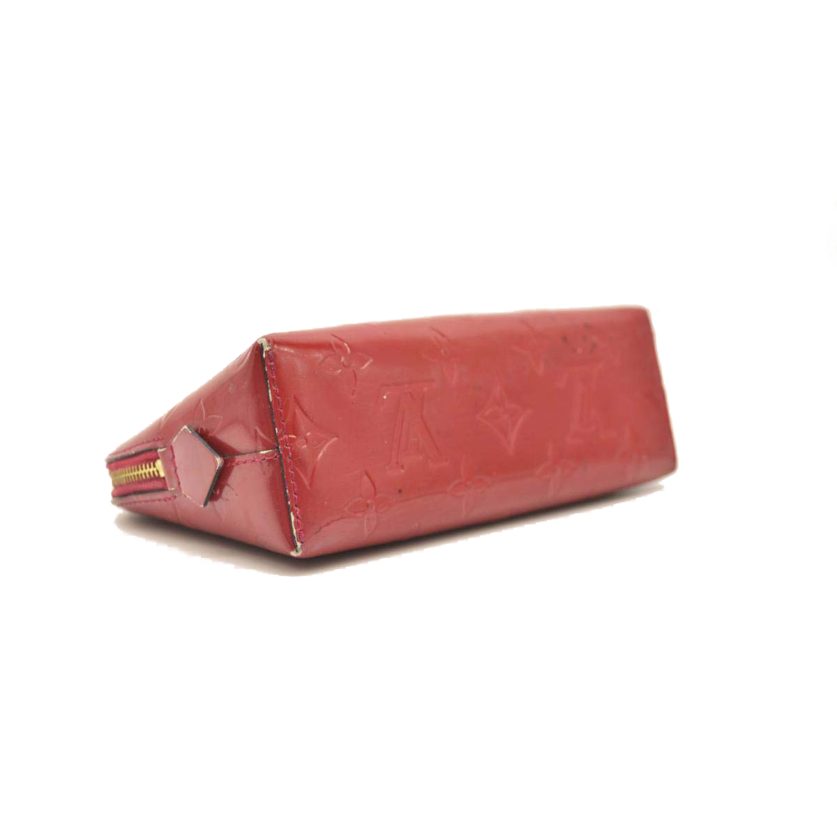 Louis Vuitton Vernis Cosmetic Pouch Rose Indien Pink