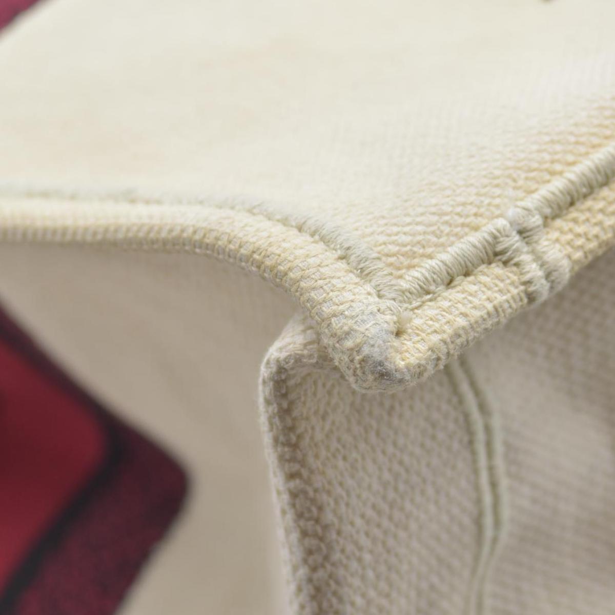 $3650 2021 Christian Dior Canvas DiorAmour Chinese Valentines Je T’aime Large Book Tote White Red