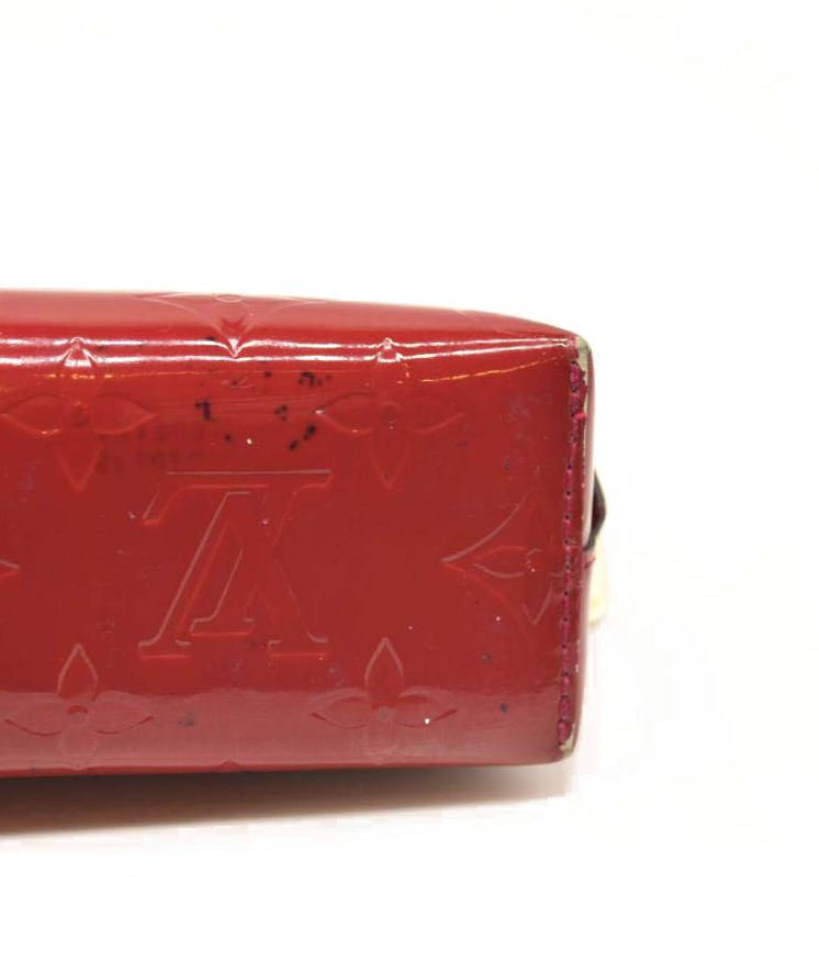 Louis Vuitton Vernis Cosmetic Pouch Rose Indien Pink