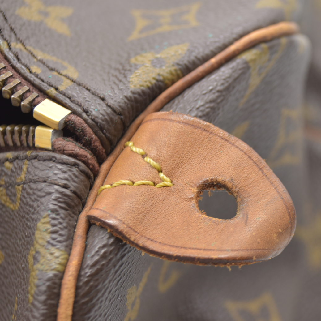 $1730 Louis Vuitton  Monogram Speedy 35 SD Vintage