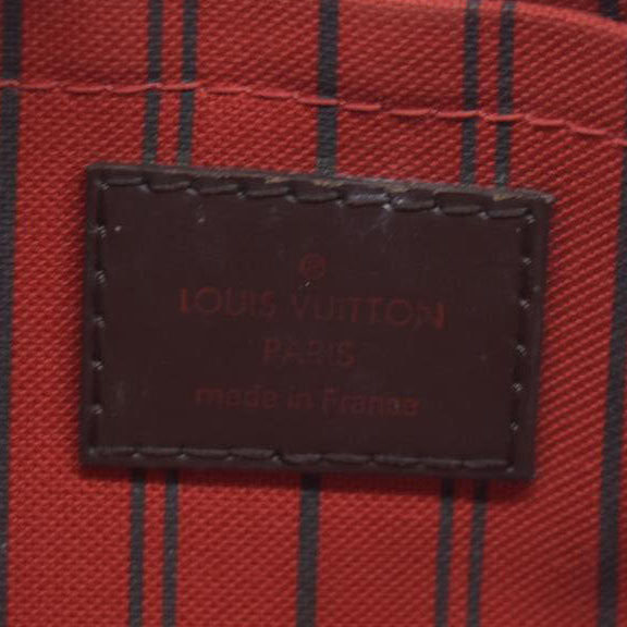 Louis Vuitton  Damier Ebene Neverfull MM GM Pochette (no strap)