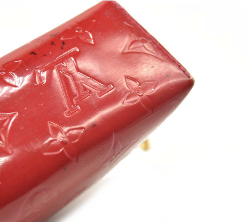 Louis Vuitton Vernis Cosmetic Pouch Rose Indien Pink