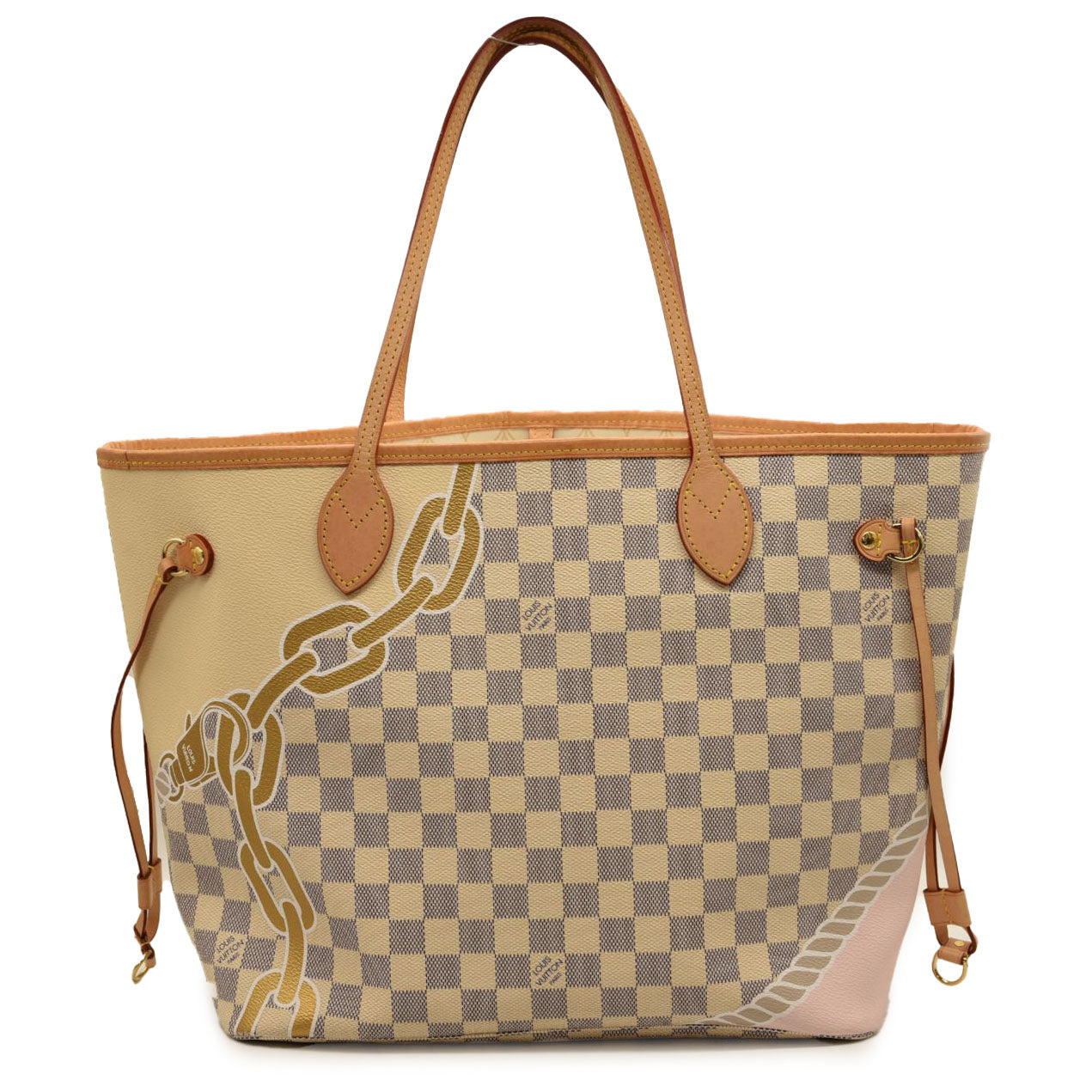 2023 LOUIS VUITTON Damier Azur Nautical Neverfull MM