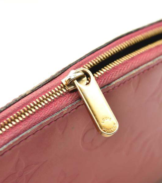 Louis Vuitton Vernis Cosmetic Pouch Rose Indien Pink