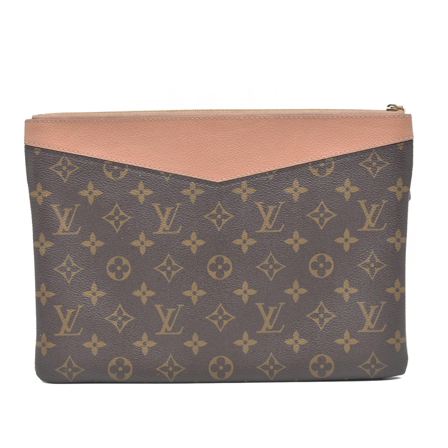 $760 Louis Vuitton Monogram Daily Pouch Rose Poudre TN0168 2018