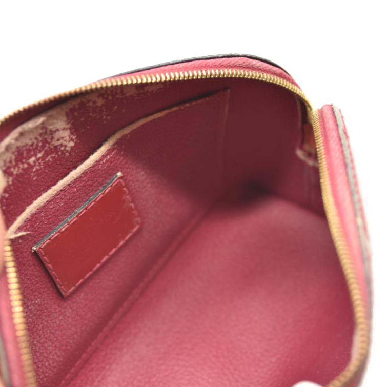 Louis Vuitton Vernis Cosmetic Pouch Rose Indien Pink