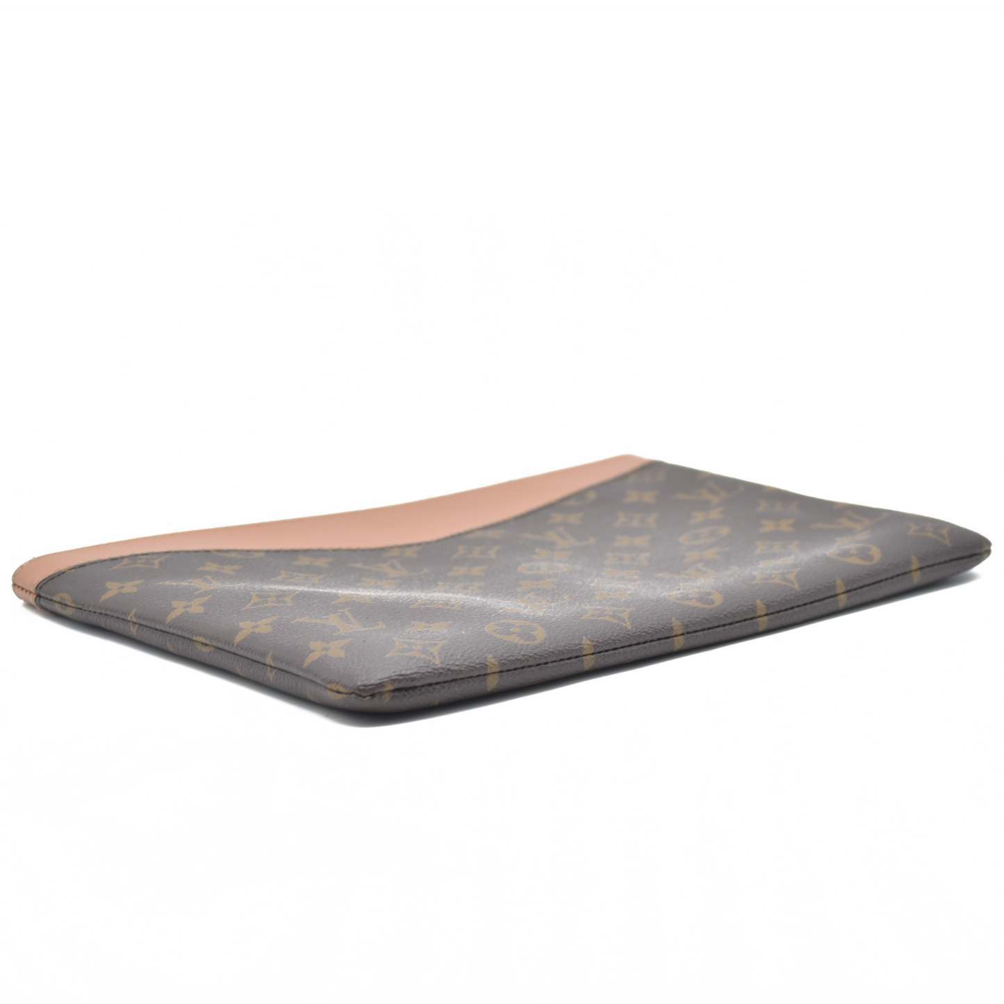 $760 Louis Vuitton Monogram Daily Pouch Rose Poudre TN0168 2018