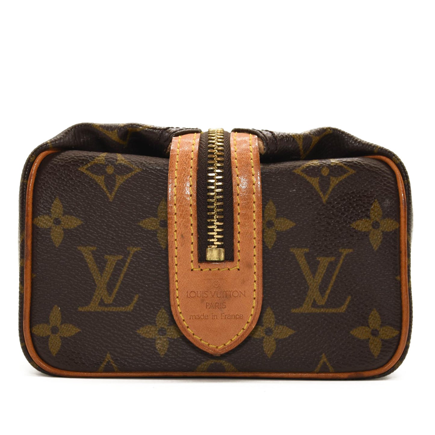 LOUIS VUITTON Monogram Trousse Patte Pression