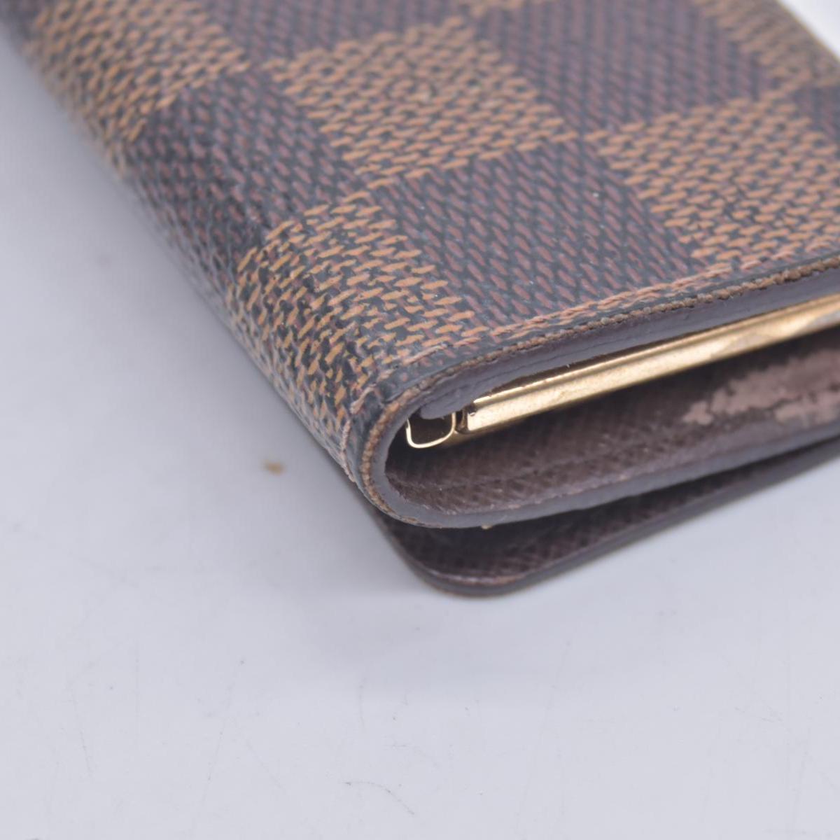 $345 2007 Louis Vuitton Damier Ebene Key Holder FL4007 CONSIGNMENT