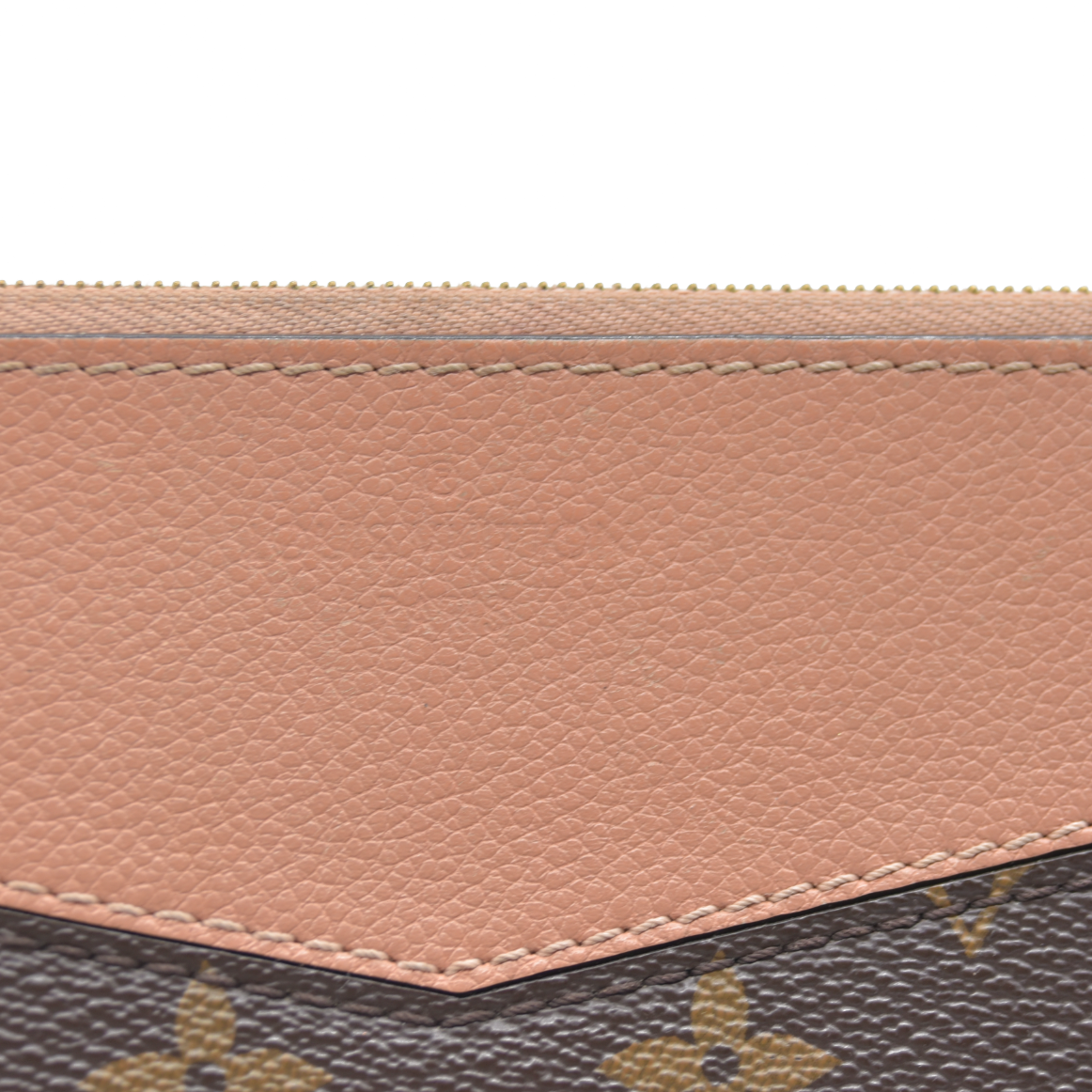 $760 Louis Vuitton Monogram Daily Pouch Rose Poudre TN0168 2018