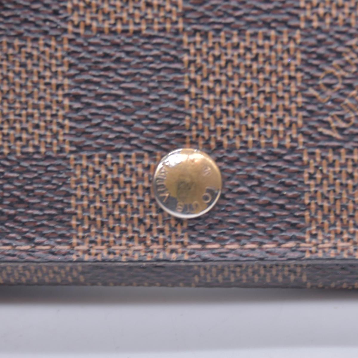 $345 2007 Louis Vuitton Damier Ebene Key Holder FL4007 CONSIGNMENT