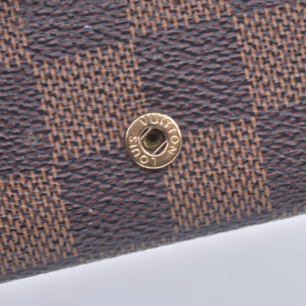 $345 2007 Louis Vuitton Damier Ebene Key Holder FL4007 CONSIGNMENT
