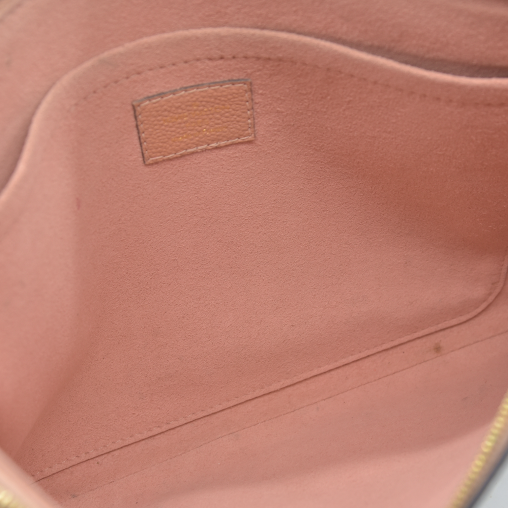 $760 Louis Vuitton Monogram Daily Pouch Rose Poudre TN0168 2018