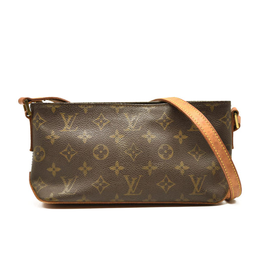 LOUIS VUITTON Trotteur Monogram Shoulder Bag  AR0062