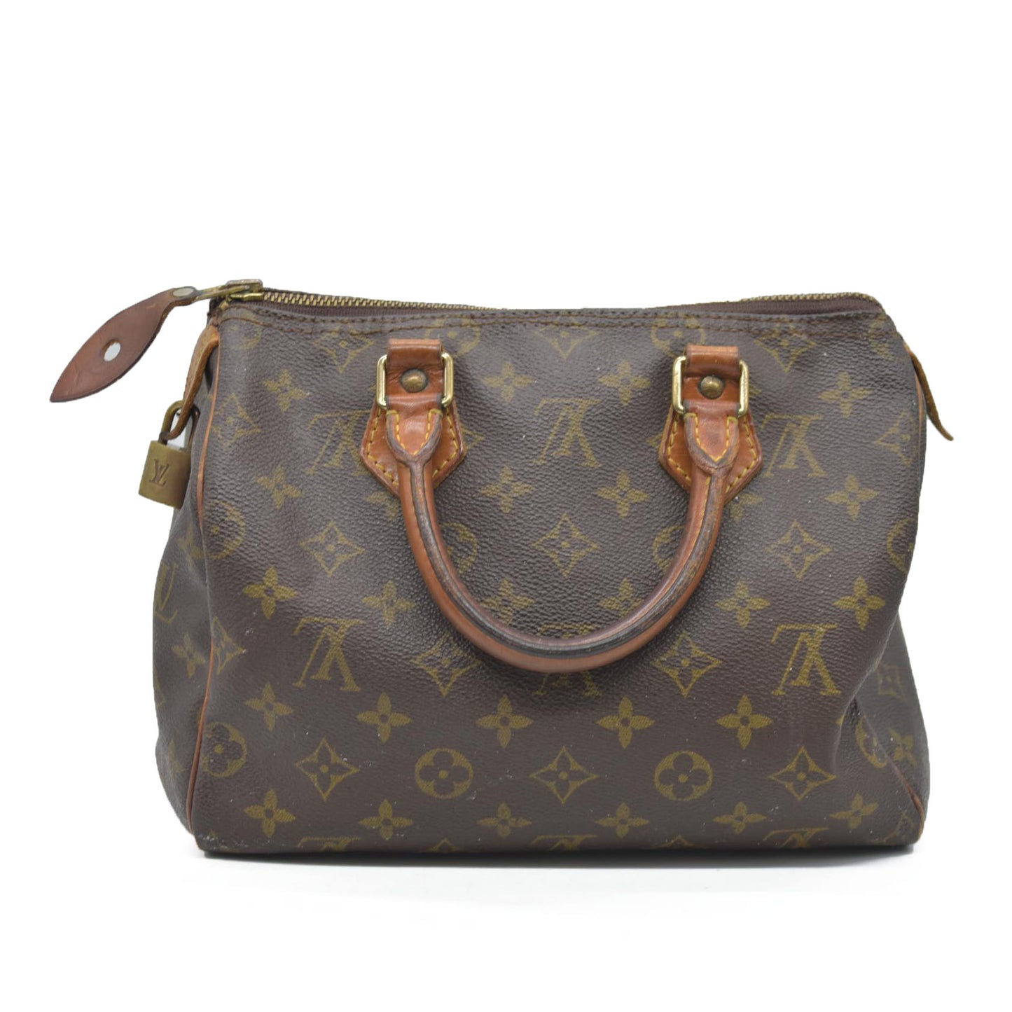 AUCTION $1600 Louis Vuitton  Monogram Speedy 25 1993 SD1913