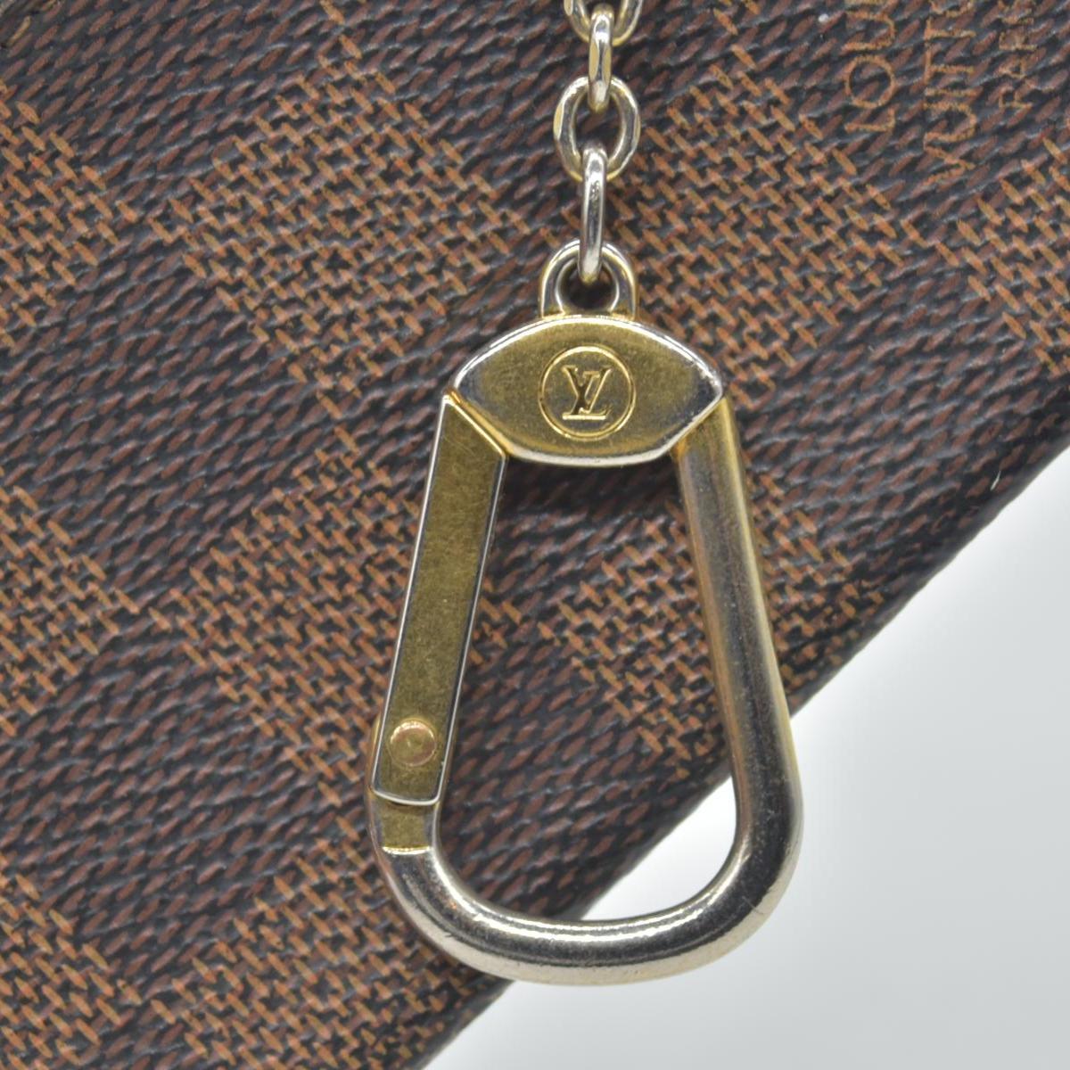 $345 Louis Vuitton Damier Ebene Key Pouch