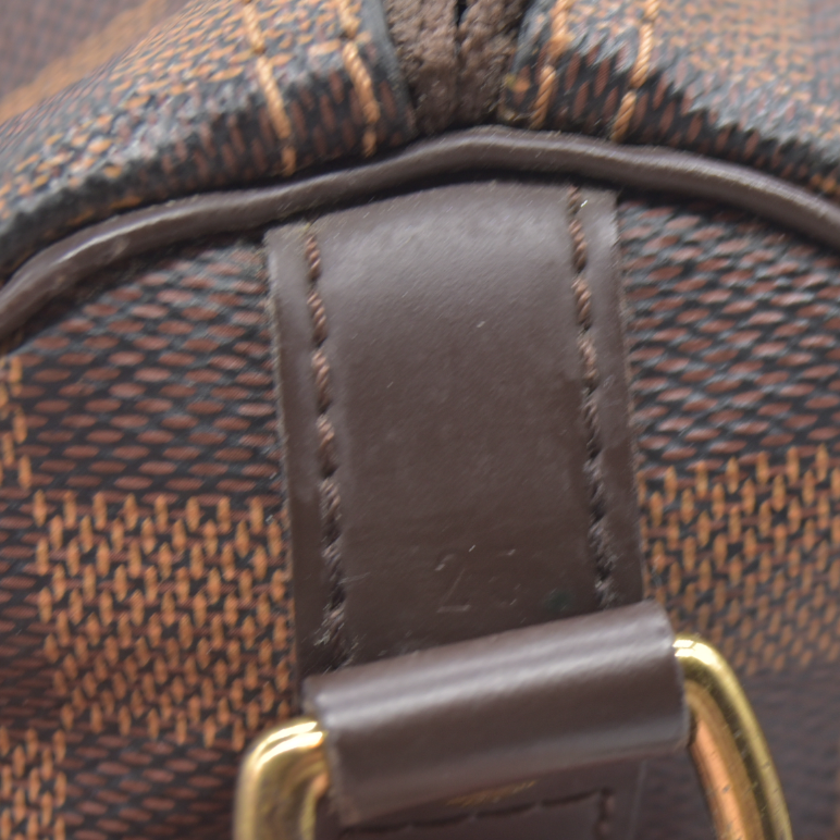 $1940 Louis Vuitton Damier Ebene Speedy Bandouliere 25 MB4127