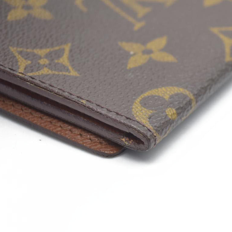 AUCTION $535 LOUIS VUITTON Monogram Enveloppe Carte de Visite Card Case Wallet