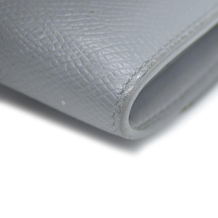 CELINE Small Folded Multifunction Trifold Wallet Gray