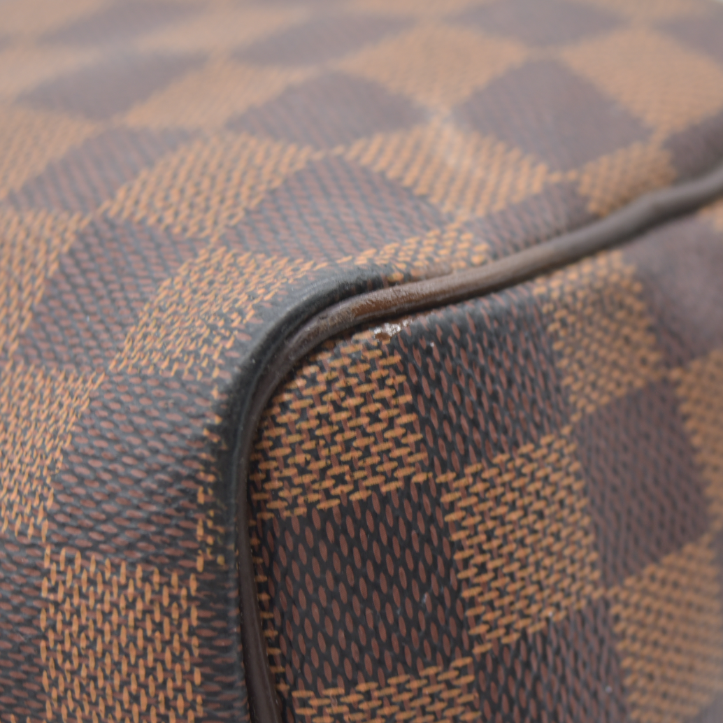 $1940 Louis Vuitton Damier Ebene Speedy Bandouliere 25 MB4127
