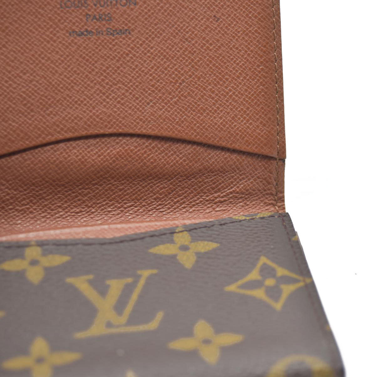 AUCTION $535 LOUIS VUITTON Monogram Enveloppe Carte de Visite Card Case Wallet