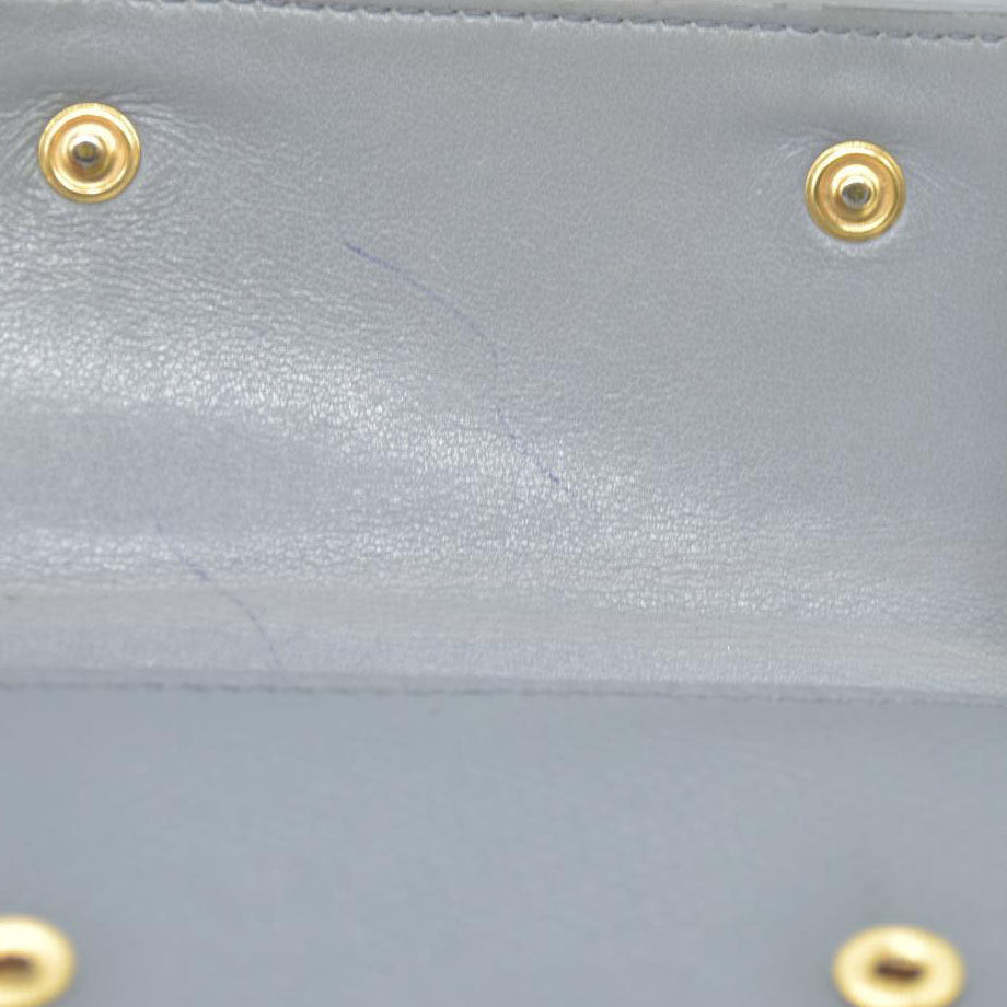 CELINE Small Folded Multifunction Trifold Wallet Gray