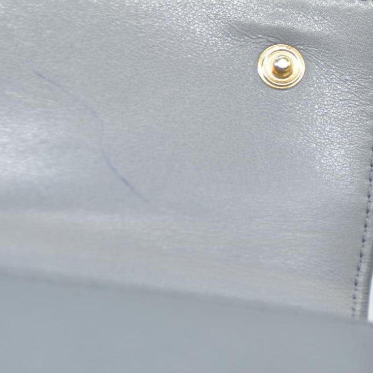 CELINE Small Folded Multifunction Trifold Wallet Gray