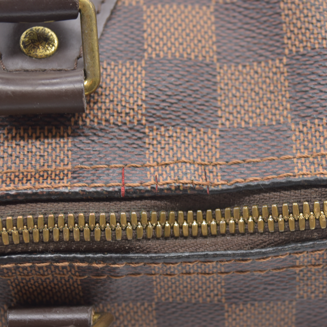 $1940 Louis Vuitton Damier Ebene Speedy Bandouliere 25 MB4127