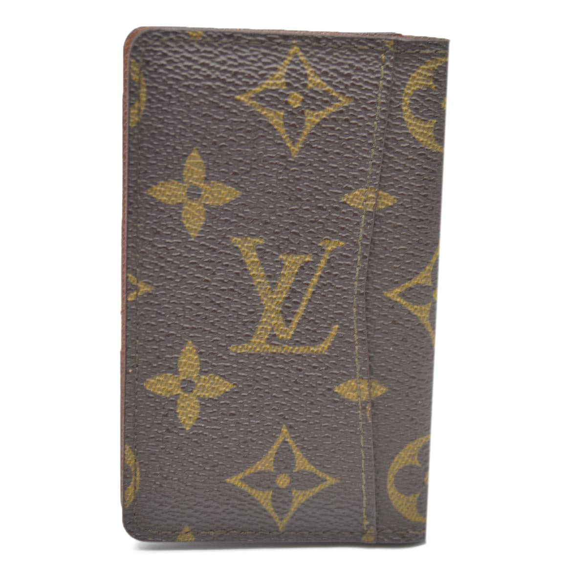 AUCTION $440 Louis Vuitton  Monogram Business Card Holder