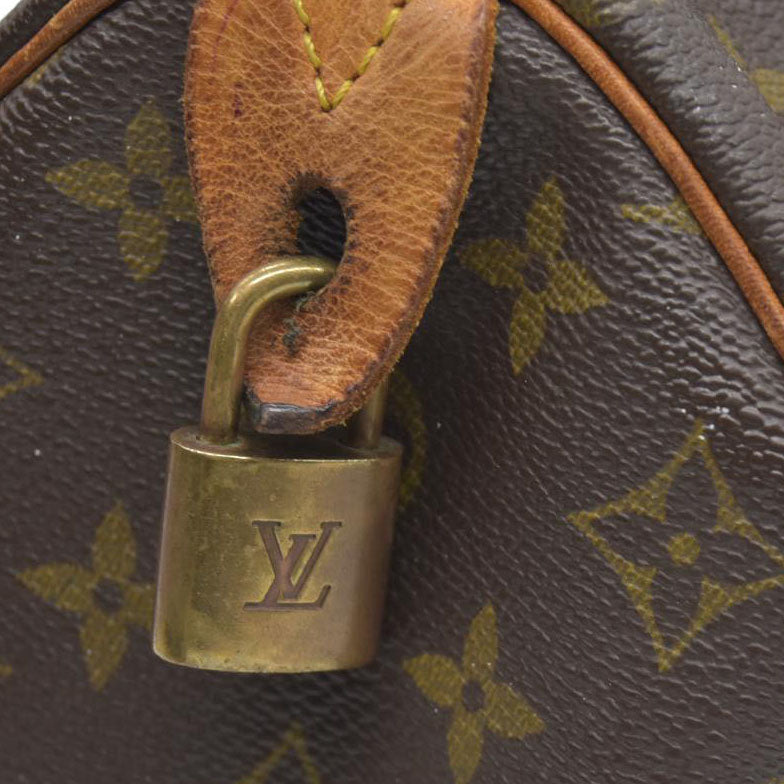 AUCTION $1600 Louis Vuitton  Monogram Speedy 25 1993 SD1913