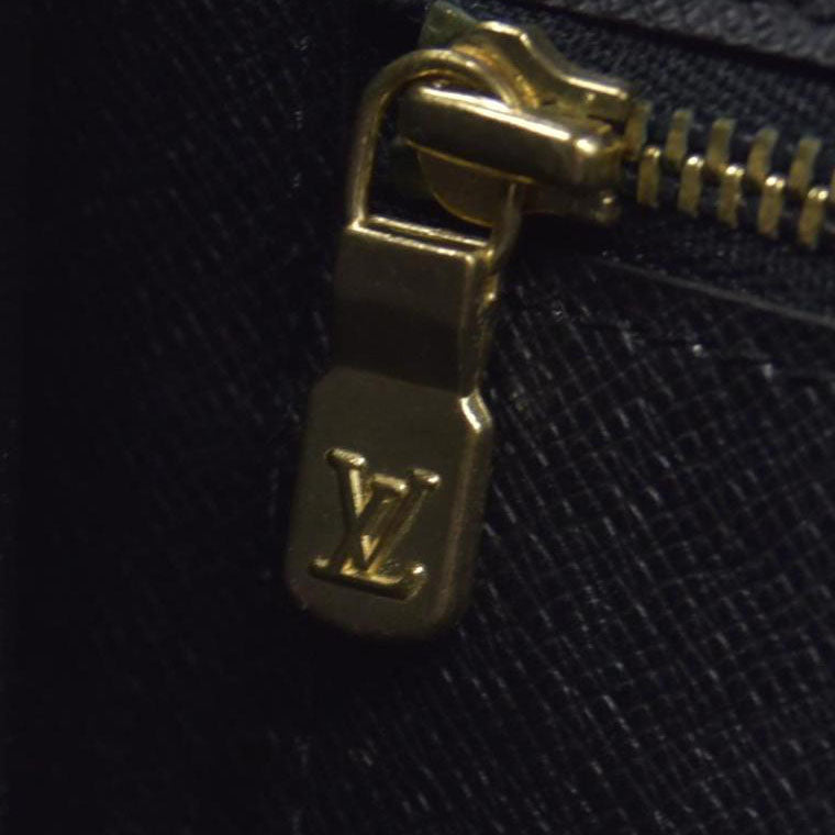 $880 1990 Louis Vuitton Epi Montaigne Blue Clutch Bag Pouch