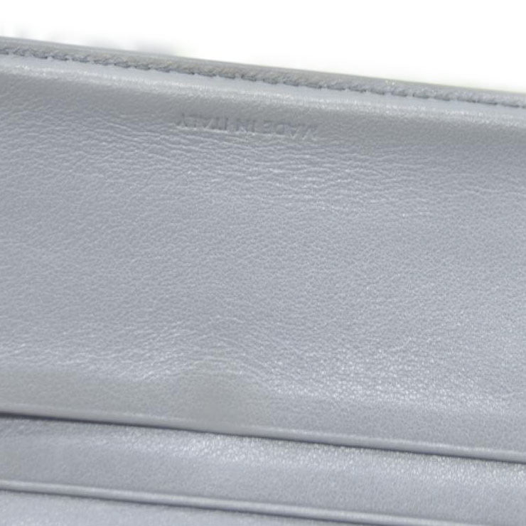 CELINE Small Folded Multifunction Trifold Wallet Gray