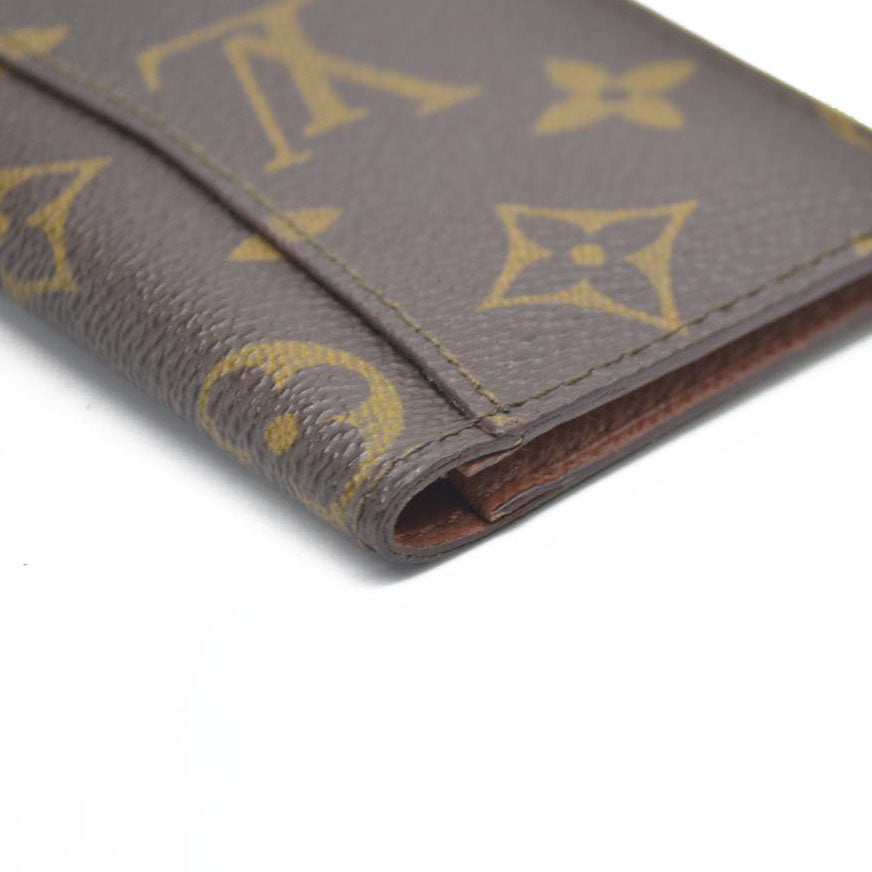 AUCTION $440 Louis Vuitton  Monogram Business Card Holder