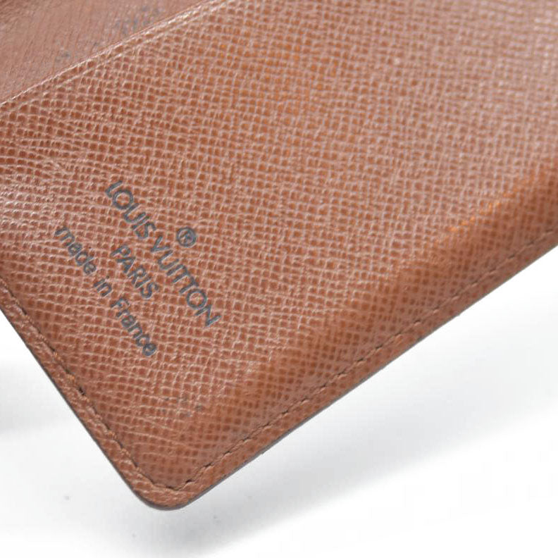 AUCTION $440 Louis Vuitton  Monogram Business Card Holder