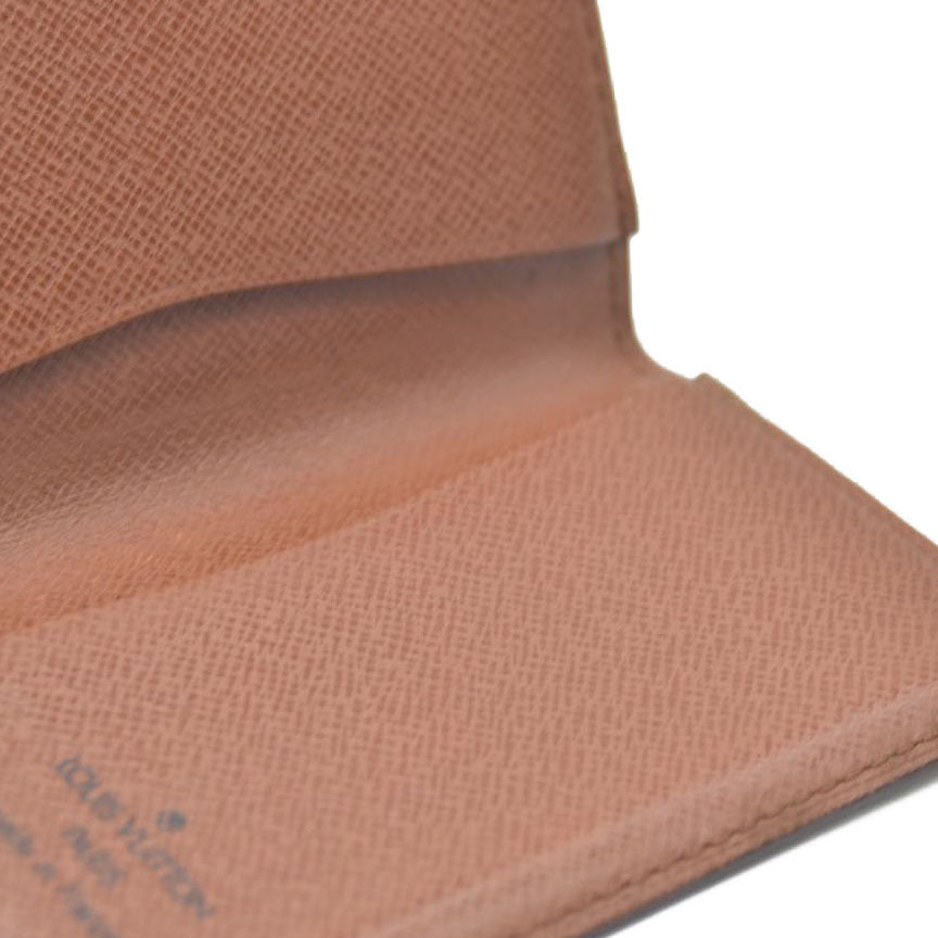 AUCTION $440 Louis Vuitton  Monogram Business Card Holder