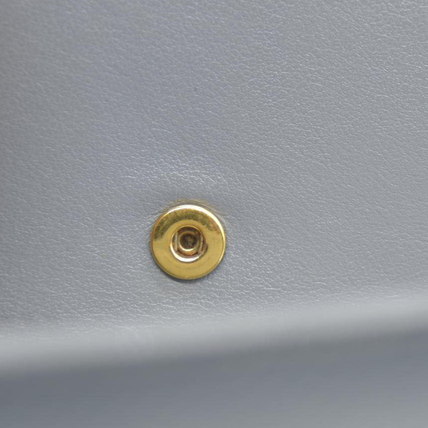 CELINE Small Folded Multifunction Trifold Wallet Gray