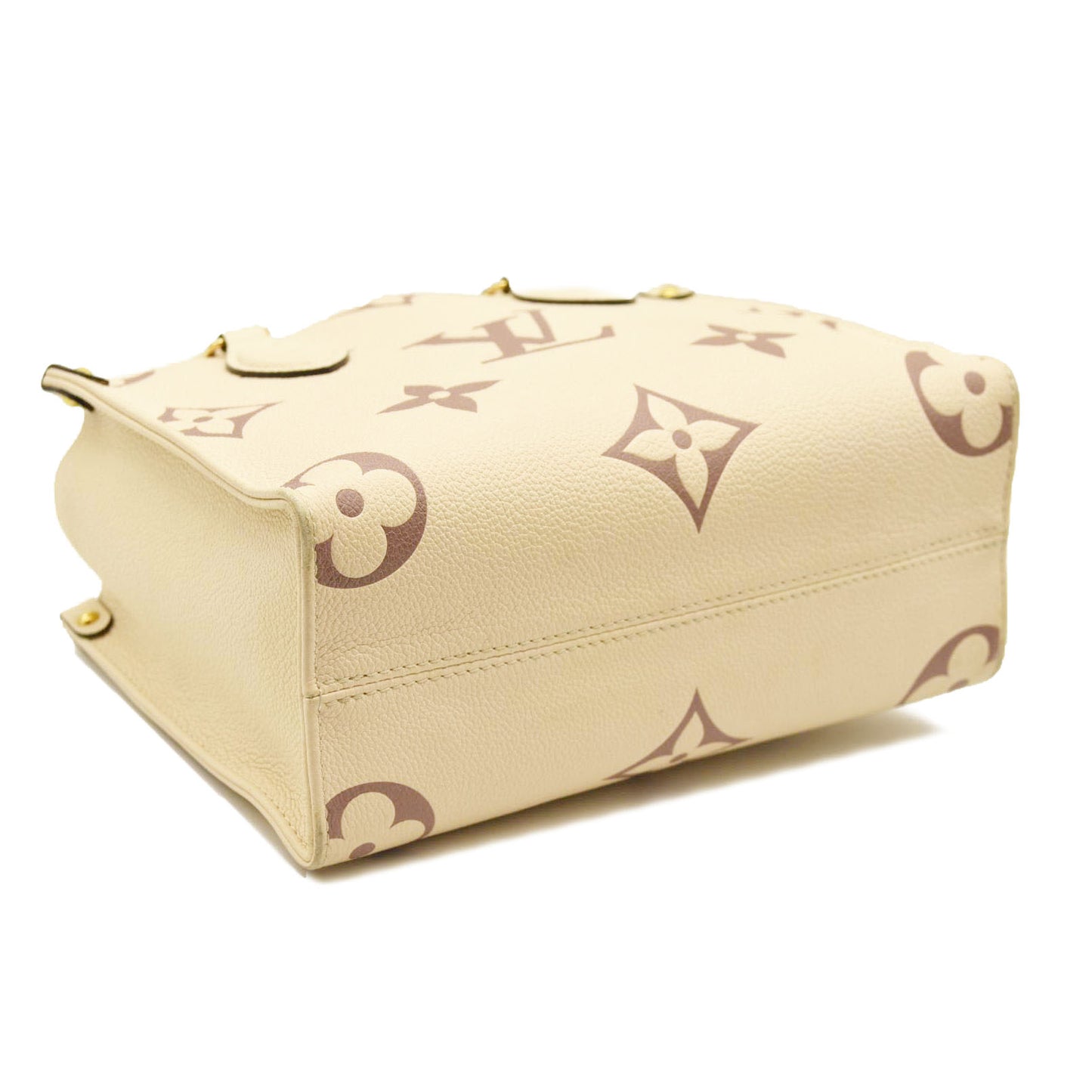 Louis Vuitton  Empreinte Monogram Giant Onthego PM Creme Bois De Rose RFID