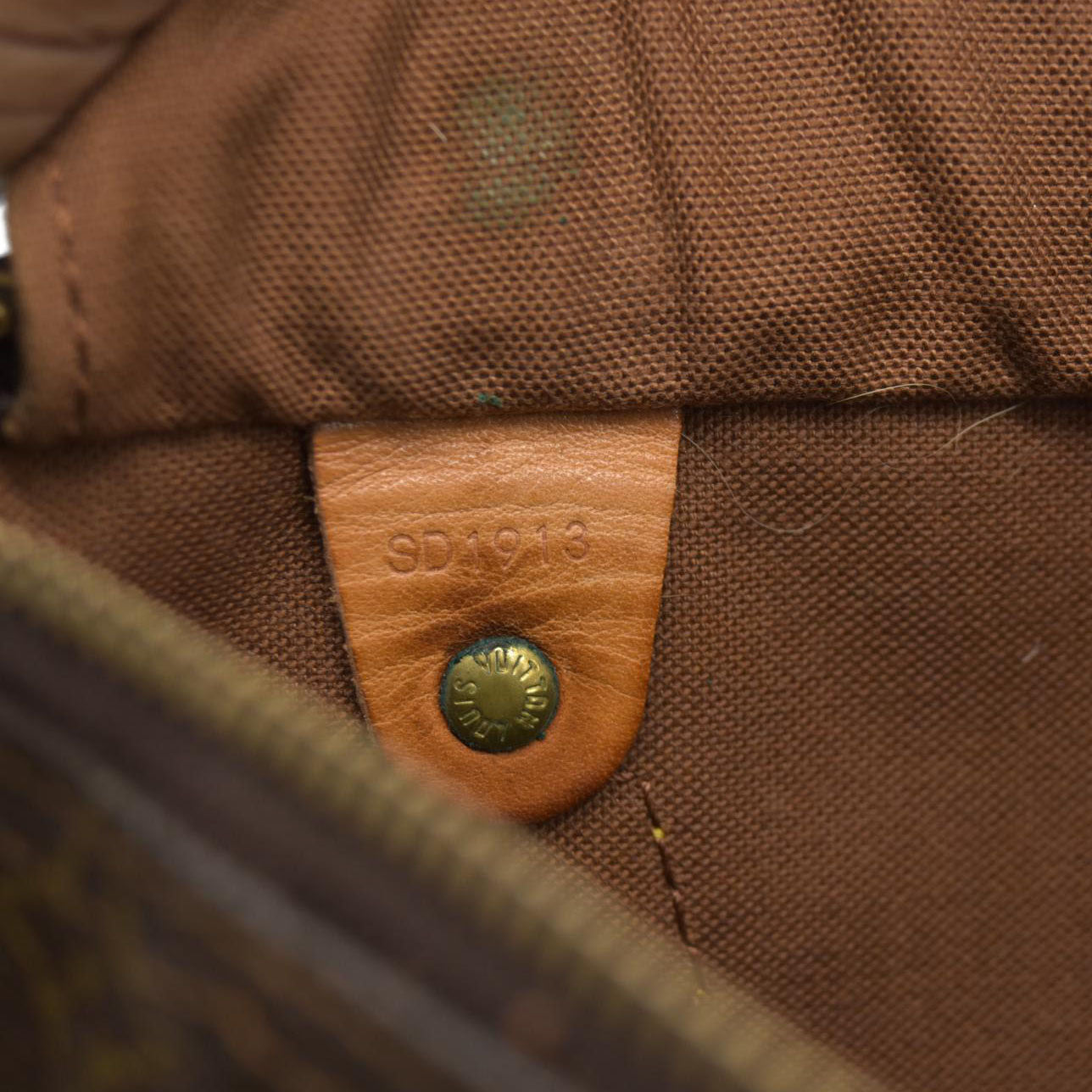 AUCTION $1600 Louis Vuitton  Monogram Speedy 25 1993 SD1913