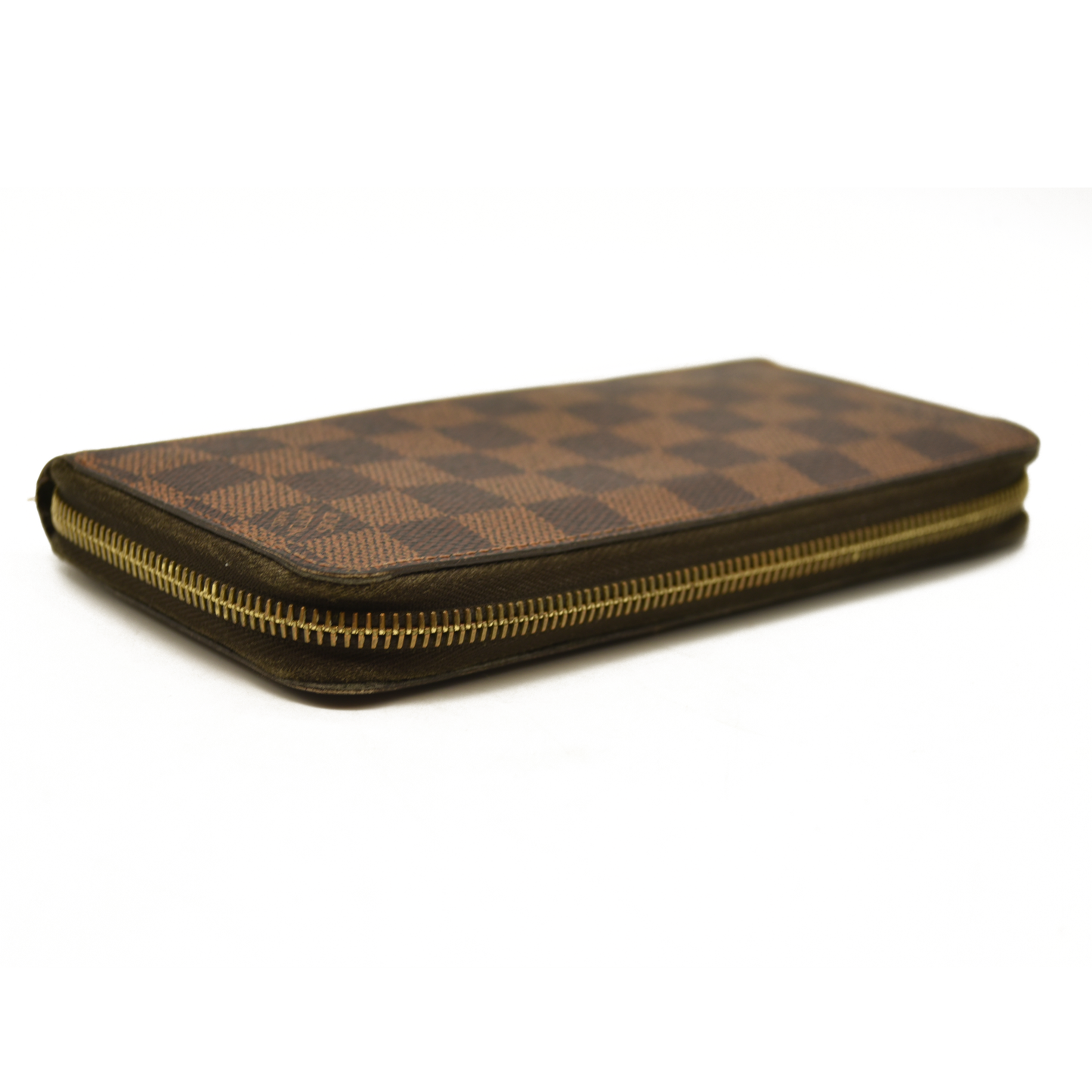 $880 Louis Vuitton Damier Ebene Zippy Wallet CA0172