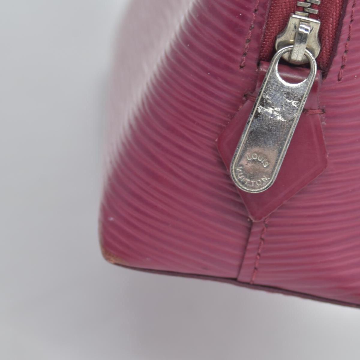 $640 2017 Louis Vuitton Epi Pochette Cosmetic Pouch Bag SR2147