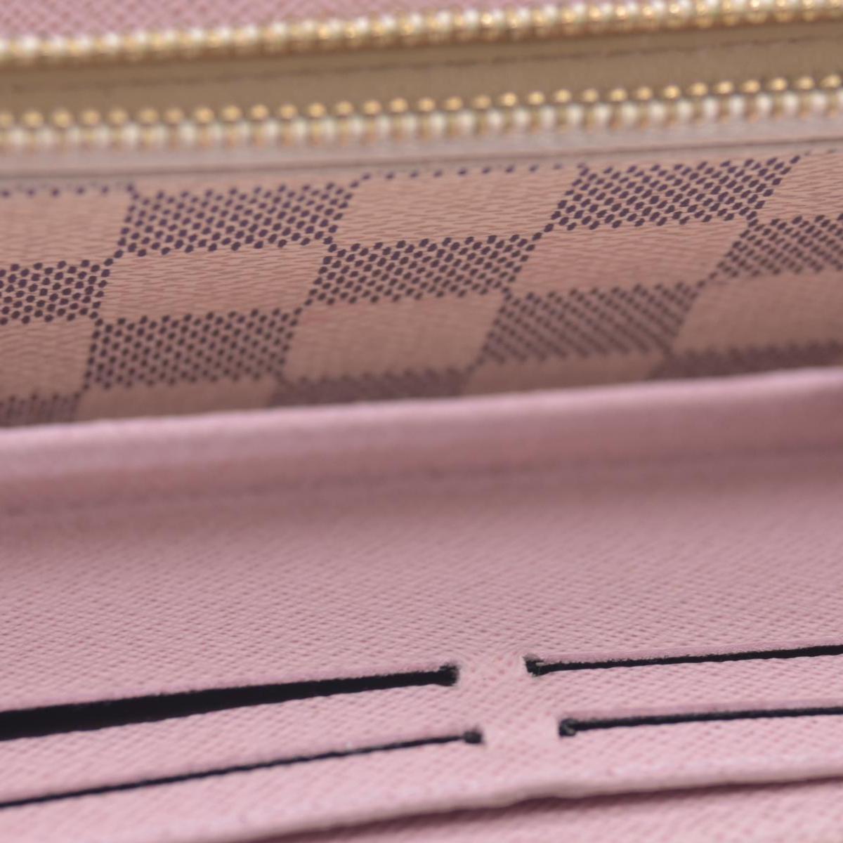 $650 2017 Louis Vuitton Damier Azur Clemence Wallet GI2167 CONSIGNMENT