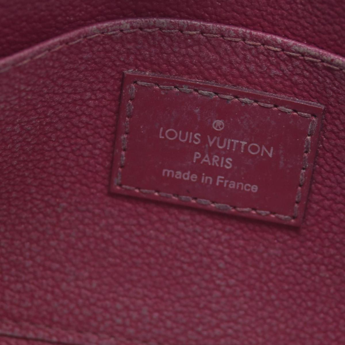 $640 2017 Louis Vuitton Epi Pochette Cosmetic Pouch Bag SR2147