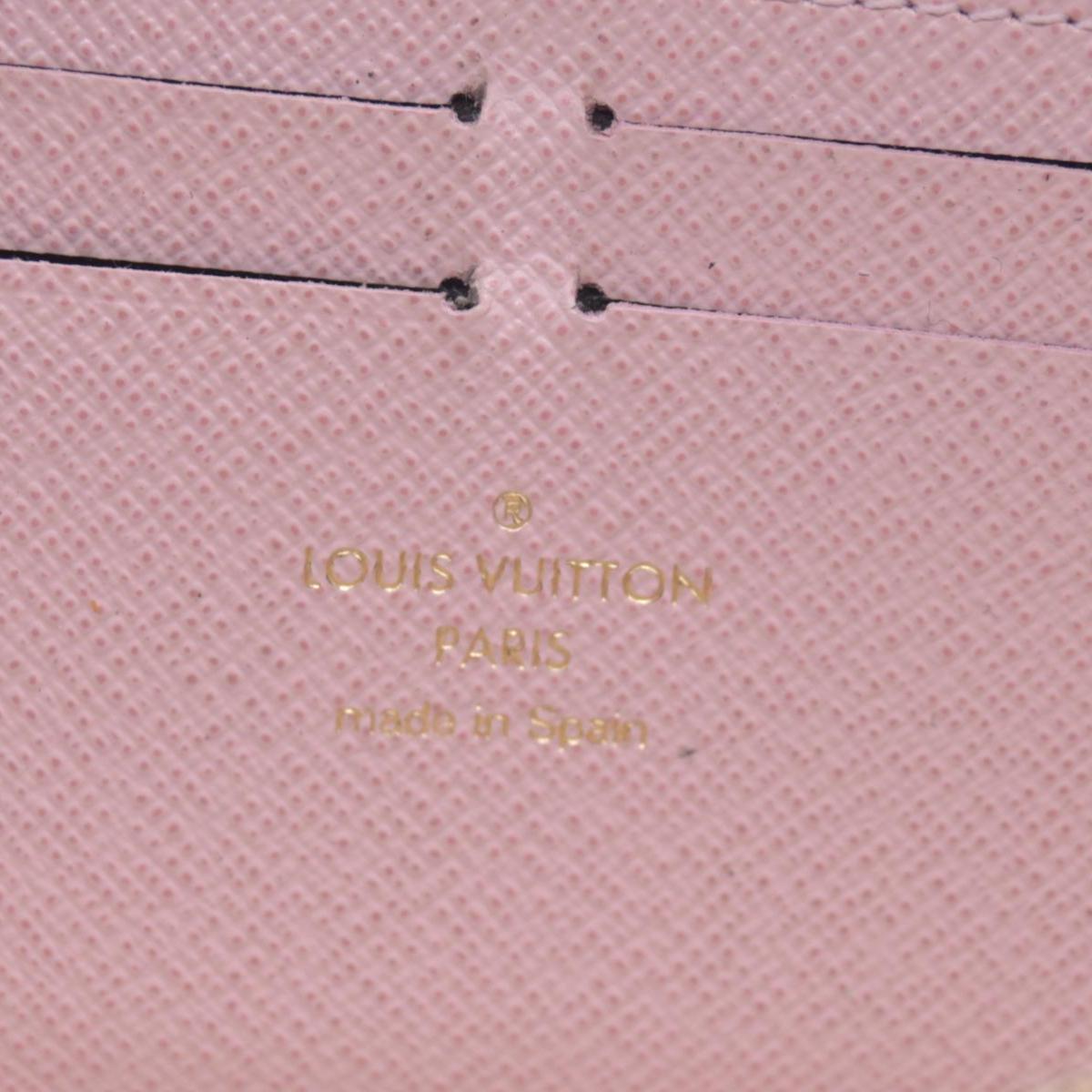 $650 2017 Louis Vuitton Damier Azur Clemence Wallet GI2167 CONSIGNMENT