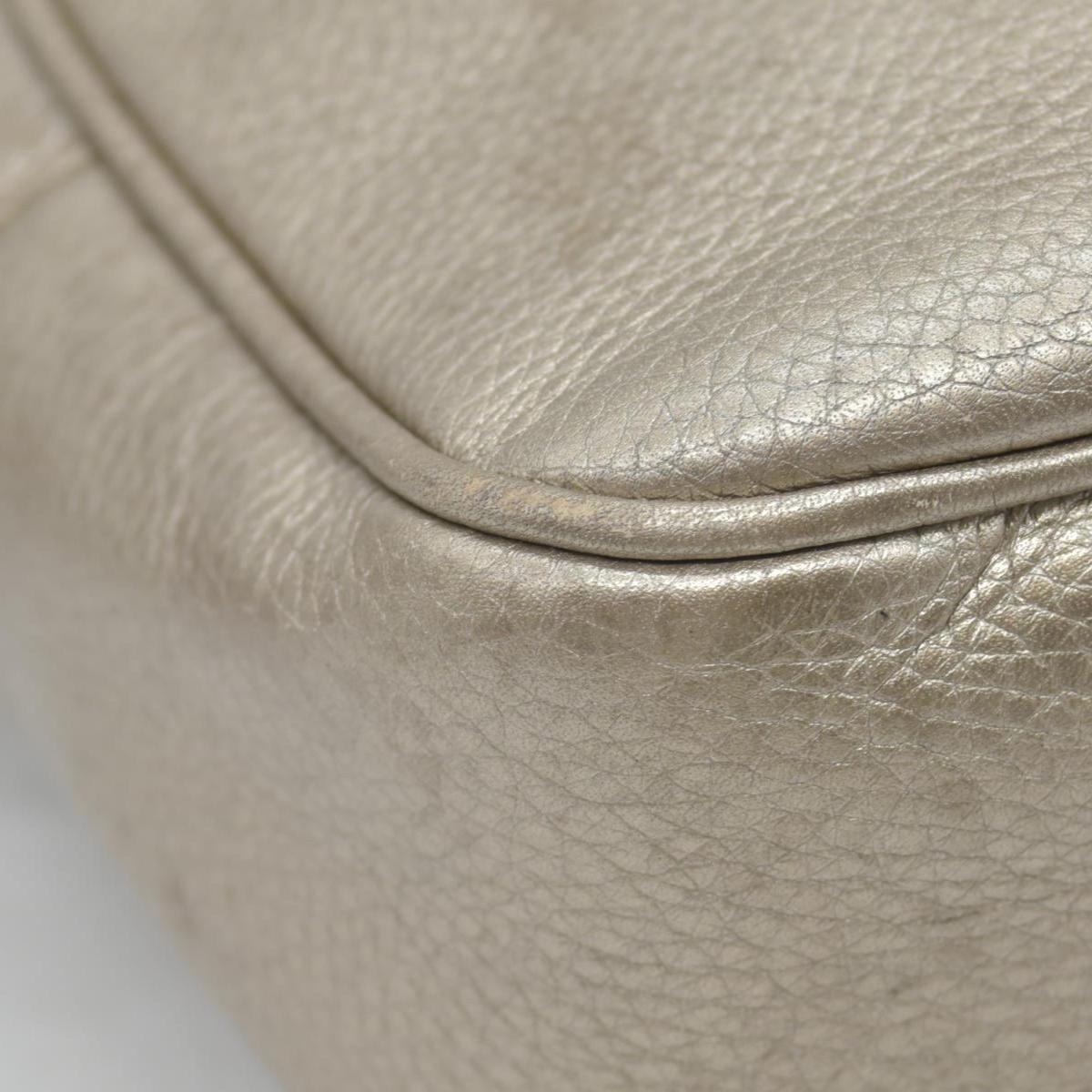 Gucci Gold Leather Small Soho Disco Crossbody Bag