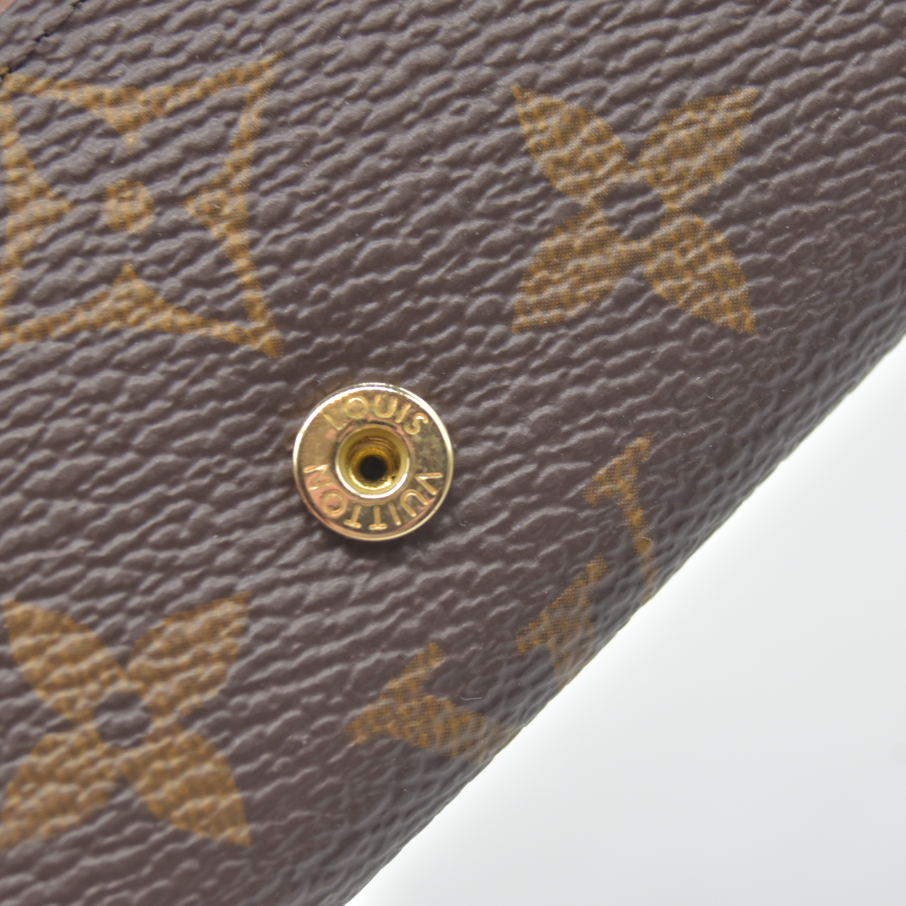 Louis Vuitton Monogram Multicles 4 Ring Key Case Brown