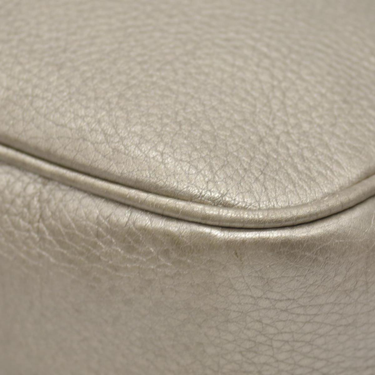 Gucci Gold Leather Small Soho Disco Crossbody Bag